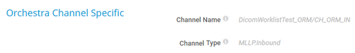 Orchestra Channel Specific Orchestra Channel Specific